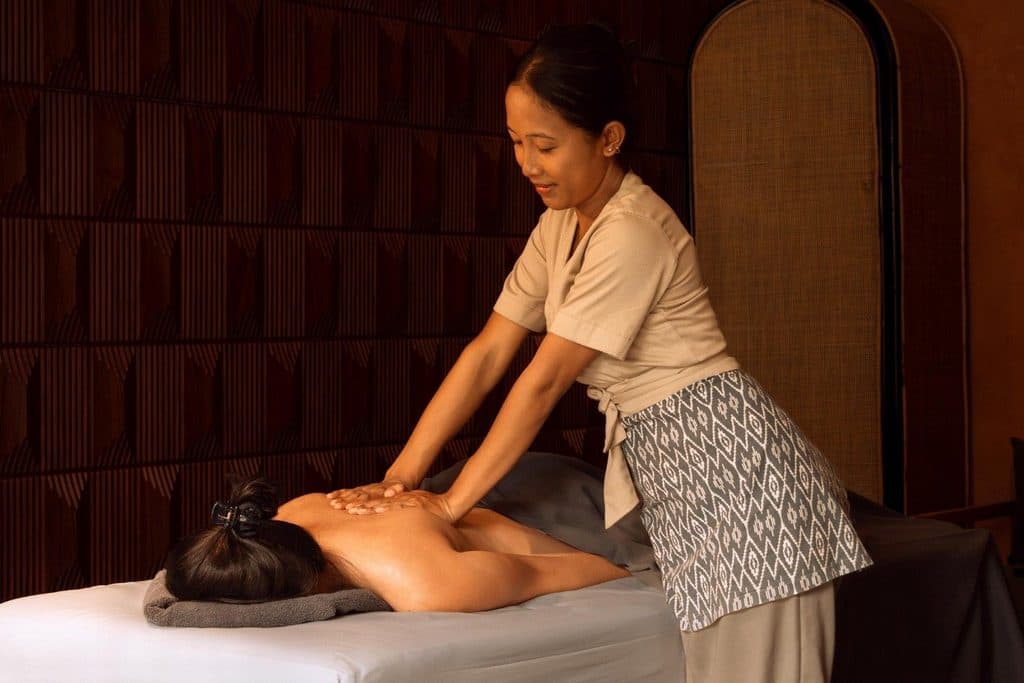 traditional massage at Svaha Spa