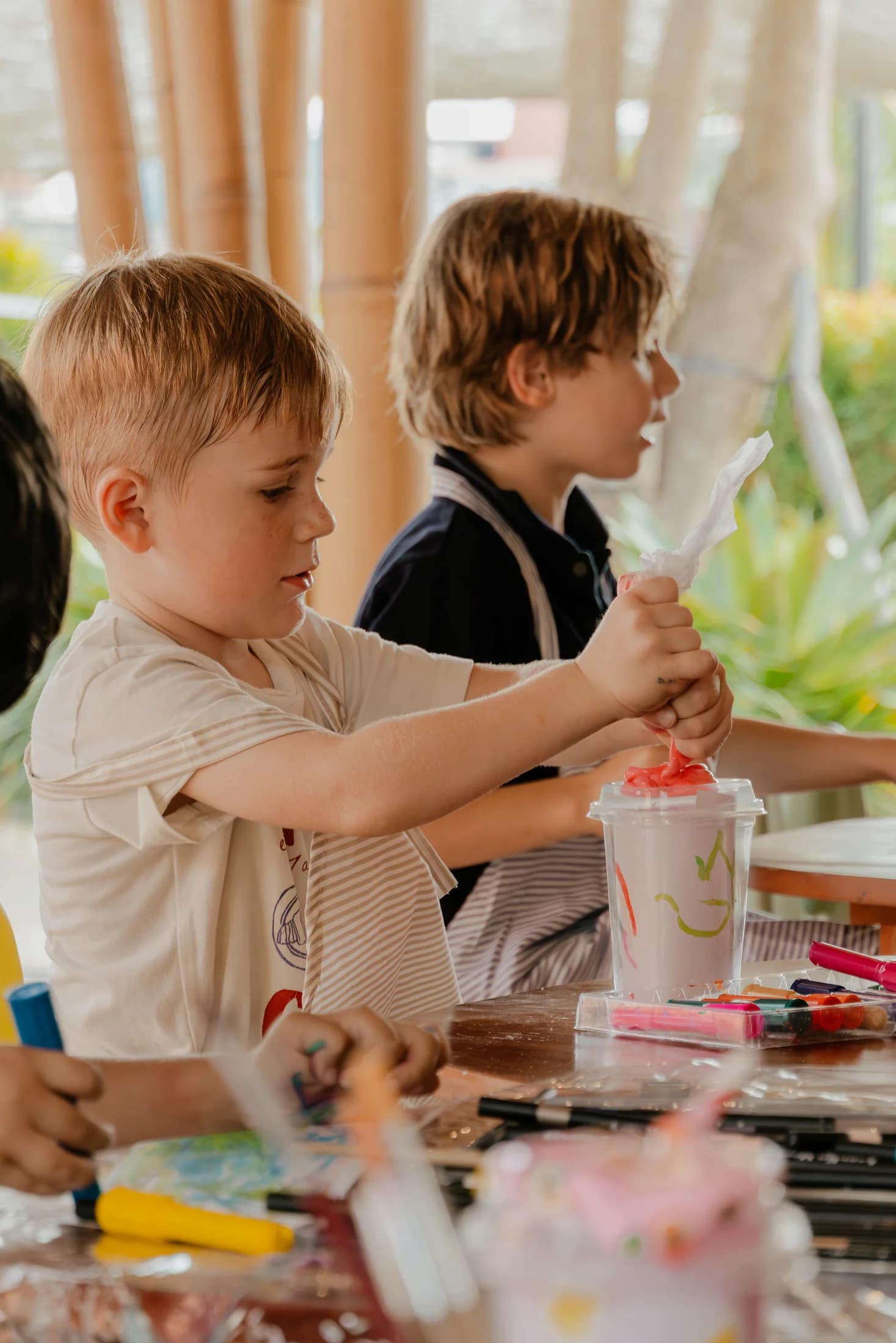 Creative family activities at Mai Main Playground Canggu