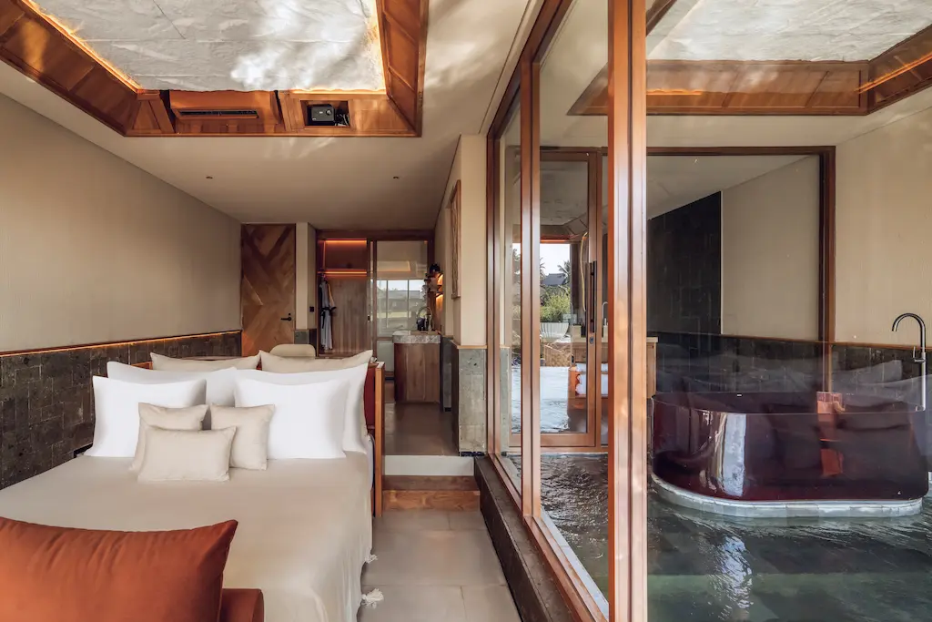 One Bedroom Villa Private Pool with Rice Field View