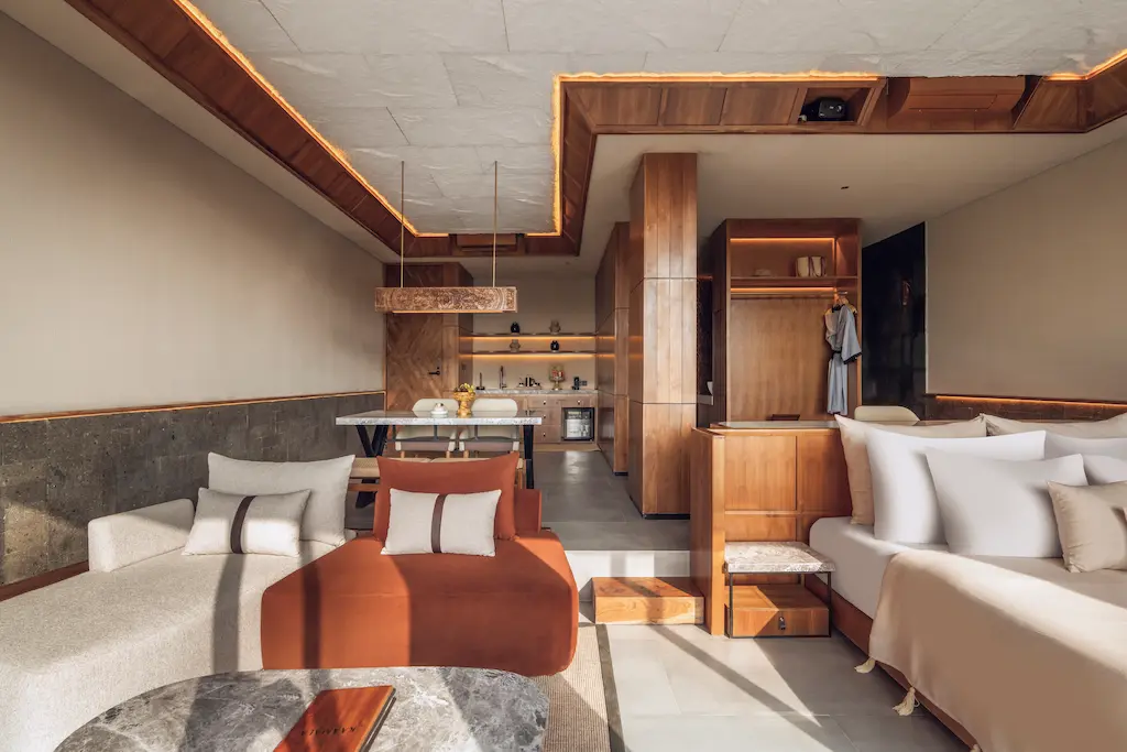 Suite with Rice Field View